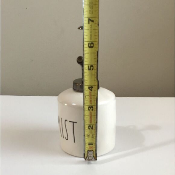 Rae Dunn White Mist Ceramic Spray Bottle - Picture 8 of 8